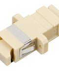 Cuplă SC Simplex,Plastic,Multimode,fosf bronz,flanşă,bej,ECO
