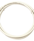 Patchcablu coaxial S4H, 2xF-Quick  >90dB, alb,  0,5m