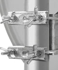 Antenă satelit 80cm/75,Alu.,39dB,sup.plia.LNB incl.,antracit