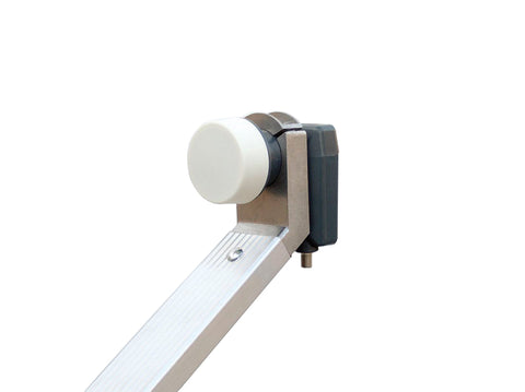 Antenă satelit 80cm/75,Alu.,39dB,sup.plia.LNB incl.,roşu