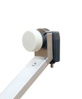Antenă satelit 80cm/75,Alu.,39dB,sup.plia.LNB incl.,alb