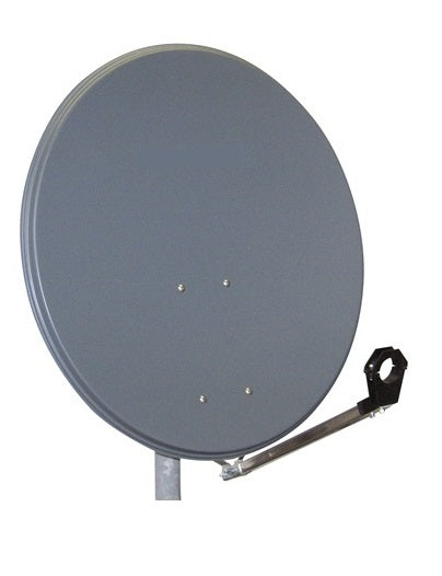 Antenă satelit 80cm/75cm,Ol,39dB,sup.plia.LNB incl.,antracit