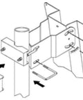 Antenă satelit 80cm/75cm,Ol,39dB,sup.plia.LNB incl.,antracit