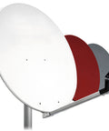 Antenă satelit 80cm/75cm,Ol,39dB,sup.plia.LNB incl.,alb