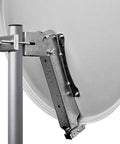 Antenă satelit 80cm/75cm,Ol,39dB,sup.plia.LNB incl.,alb