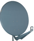 Antenă satelit 100cm/95cm,Al,>40dB,sup.dubl.LNB incl.,antrac