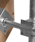 Sistem Fixare Verticală pe lemn pt. catarg D60mm,Ol