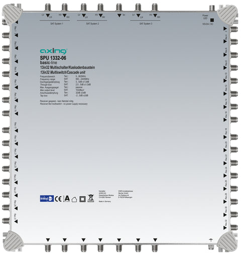 Multiswitch/cascad. 13 în 32, SPU 1332-06