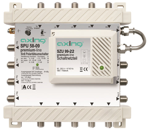 Multiswitch 5 IN 8 OUT cascadabil,SPU 58-09