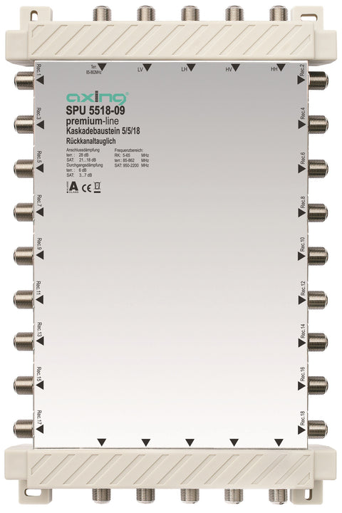Unitate Cascadare 5 IN 18 OUT pasivă pt.HSAT5xxKA,SPU5518-09