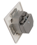Priză date Cat6, ecranat, 2xRJ45, 10GB Class Ea