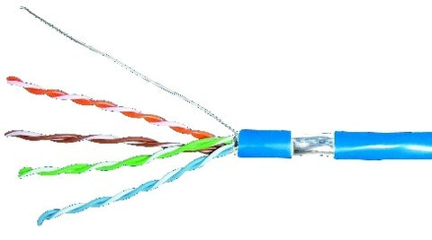 Cablu F/UTP Cat.5e, 4x2xAWG24/1, PVC, Eca