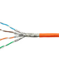 Cablu S/FTP Cat.7, 4x2xAWG23/1, 1.000Mhz, LS0H, 30%, B2ca