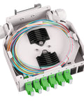 Splicebox FO pt. sina DIN,  4 Fibre, LC/APC, 9/125µm OS2