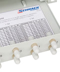 Splicebox, 8 fibre,ST,50/125µm OM3, culisant,19",1UV , ECO