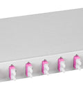 Splicebox, 8 fibre,SC,50/125µm OM4, culisant,19",1UV