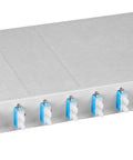 Splicebox, 8 fibre,SC, 9/125µm OS2, culisant,19",1UV