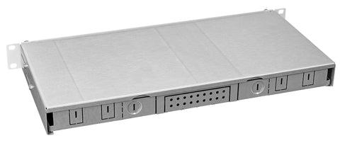 Splicebox, 8 fibre,SC, 9/125µm OS2, culisant,19",1UV