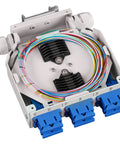 Splicebox FO pt. sina DIN,  8 Fibre, SC, 9/125µm OS2