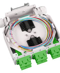Splicebox FO pt. sina DIN,  8 Fibre, SC/APC, 9/125µm OS2
