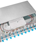 Splicebox, 8 fibre,LC, 9/125µm OS2, culisant,19",1UV