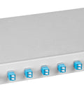 Patchpanel FO 19", 1UV, culisant, pentru 8 fibre, LC, SM