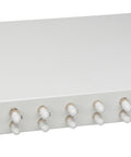 Splicebox, 12 fibre,ST,50/125µm OM3, culisant,19",1UV , ECO