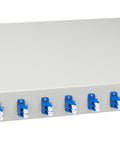 Splicebox, 12 fibre,LC, 9/125µm OS2, culisant,19",1UV , ECO