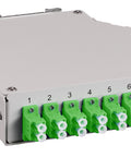 Splicebox FO pt. sina DIN,  12 Fibre, LC/APC, 9/125µm OS2