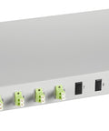 Splicebox, 12 fibre,LC,50/125?m OM5, culisant,19",1UV , ECO