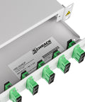 Splicebox, 16 Fibre, SC/APC, 9/125µm OS2, 19",1U,Class C
