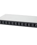 Splicebox FO gol pt 12 cuplori LC-Duplex, 1U, negru