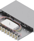 Splicebox, 24 fibre,SC,50/125µm OM2, culisant,19",1UV