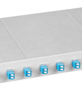 Splicebox, 24 fibre,LC, 9/125µm OS2, culisant,19",1UV