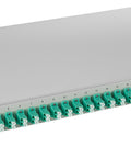 Splicebox FO, 48 Fibre, LC, 50/125µm OM3, 19", 1U, Class C