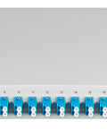 Splicebox FO, 48 Fibre, LC, 9/125µm OS2, 19", 1U, Class C