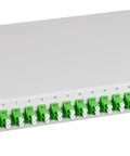 Splicebox, 48 Fibre, LC/APC, 9/125µm OS2, 19",1U,Class C