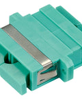 Cuplor FO SC-Duplex, Plastic, OM3, ceramic, flanșă