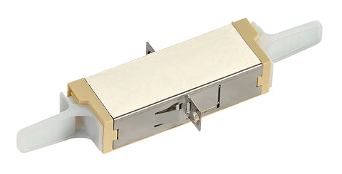 Cuplor FO E2000 Simplex, Plastic, OM3, ceramic, flanșă