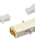 Cuplor FO E2000 Simplex, Plastic, OM3, ceramic, flanșă