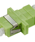 Cuplor FO LC-Duplex, Plastic, OM5, ceramic, flanșă