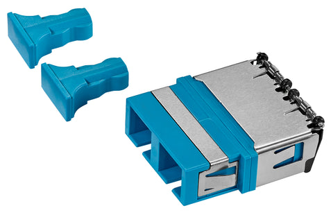 Cuplor FO SC-Duplex, Plastic, OS2, ceramic, fără flanșă