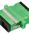 Cuplor FO SC/APC-Duplex, Plastic, OS2, ceramic, flanșă