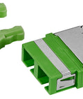 Cuplor FO SC/APC-Duplex, Plastic, OS2, ceramic, fără flanșă