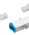 Cuplor FO E2000 Simplex, Plastic, OS2, ceramic, flanșă