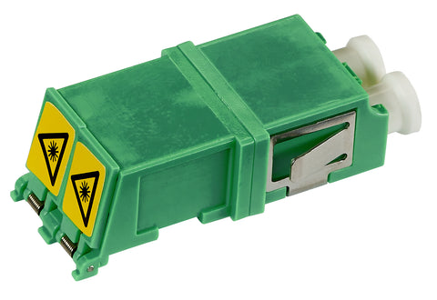 Cuplor FO LC/APC-Duplex, Plastic, OS2, ceramic, fără flanșă