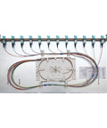 Splicebox, 24 fibre,FC, 9/125µm OS2, culisant,19",1UV