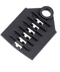 Organizator sudură FO 6 tuburi termo, negru, pt HSELSZSK01