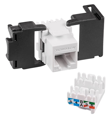 Modul RJ45 neecranat, Cat.5e, TOOLLESS LINE