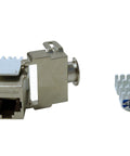 Modul RJ45 ecranat, cat 6 Class E, TOOLLESS LINE